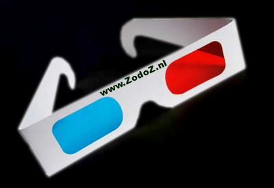 use red-cyan 3Dglasses